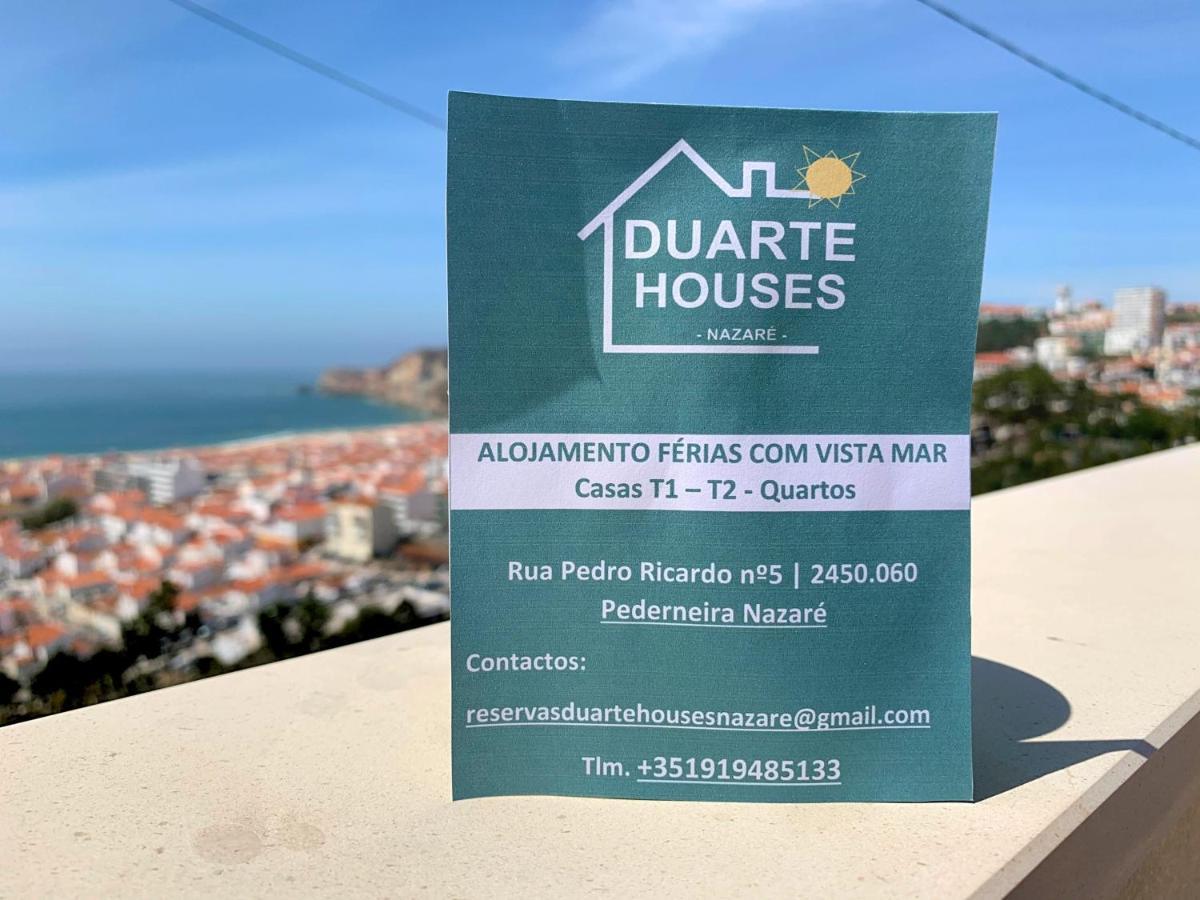 Duarte Houses T2 - Com Vista Mar Nazaré Dış mekan fotoğraf
